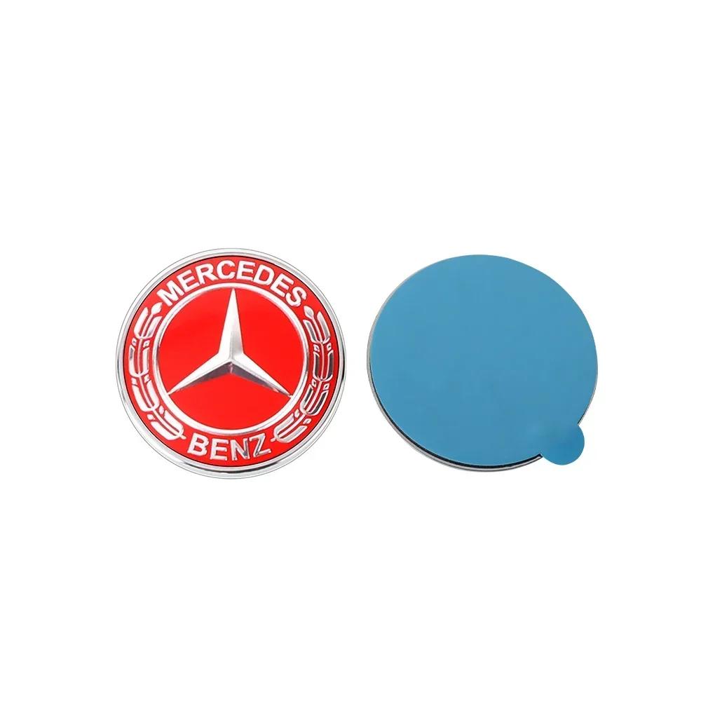 Samolepka na auto Pro Benz AMG Hliníková Samolepka na kapotu auta 57mm Znak Pro AMG Mercedes Benz W166 W177 W246 W221 W202 W204 W205 W21