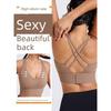 Cross Depth V Neck Nude Feel Butterfly Backless Bra Yoga