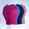 Seamless Long Sleeve One Piece Gym Clothes Women Yoga Bodysuit Open Back Fitness Workout Jumpsuit
