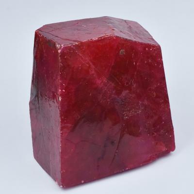 Natural Red Ruby 223.1ct Rough Certified Loose Gemstone