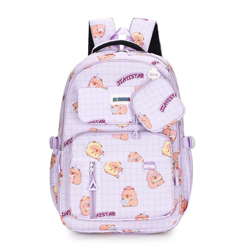 Girls Cartoon Outdoor Backpack Student Schoolbag