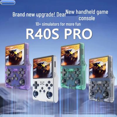 R40S PRO Retro Handheld Game Console with Integrated Arcade & PSP Emulator