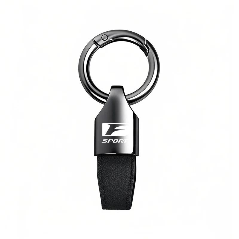 Luxury Men Women Suede/Metal Key Chain Fashion Keychain Key Ring Holder For Lexus LS LC RZ IS350 ES300 GS350 CT200h GX460 LX570