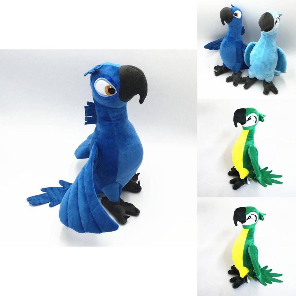 Adorable 30cm Rio Movie Plush Toy Parrot Bird Stuffed Animal Doll Perfect For Kids