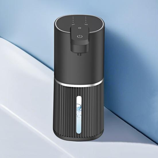 Touchless Automatic Soap Dispenser USB Rechargeable IPX5 Waterproof 4-Level Adjustable Dispensing 380ml Capacity Soap Dispenser