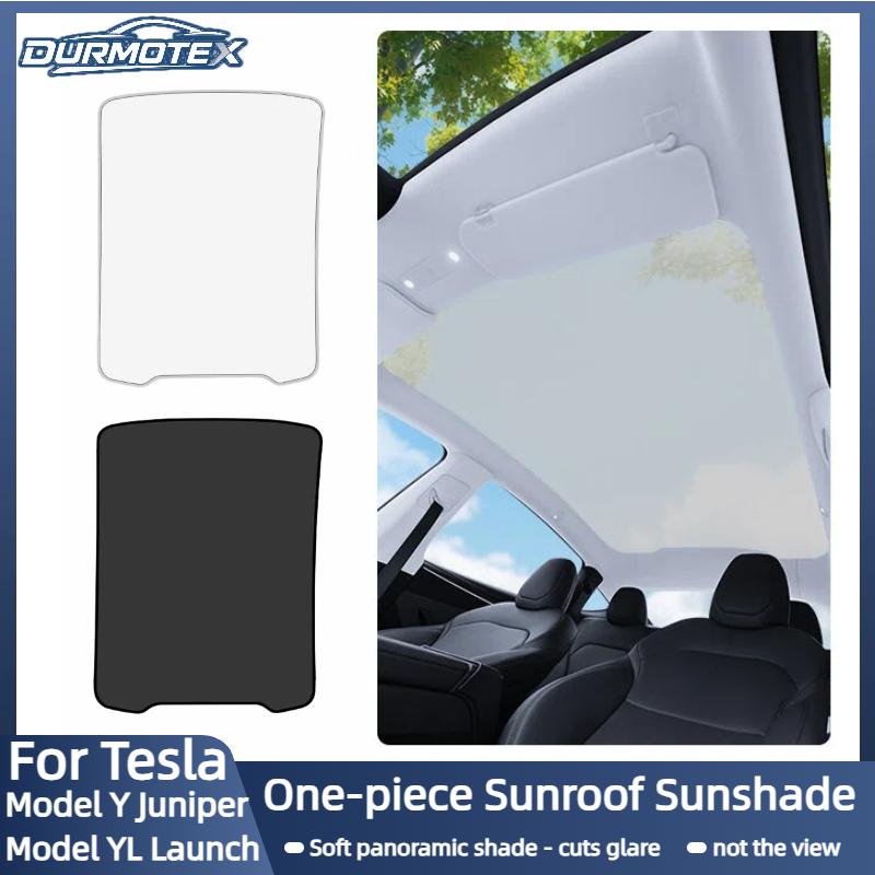 For Tesla Model YL/Y Juniper2026 New Version of Sunshade Integrated Panoramic Sunroof Sun Protection Thermal Insulation Sunshade