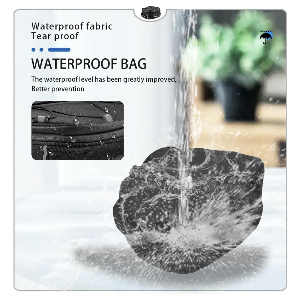 Waterproof Motorcycle Tail Bag For Bmw R1250gs R1200gs Lc Advenutre F850gs F750gs Honda Yamaha Kawasaki Rear Seat Bag Luggage