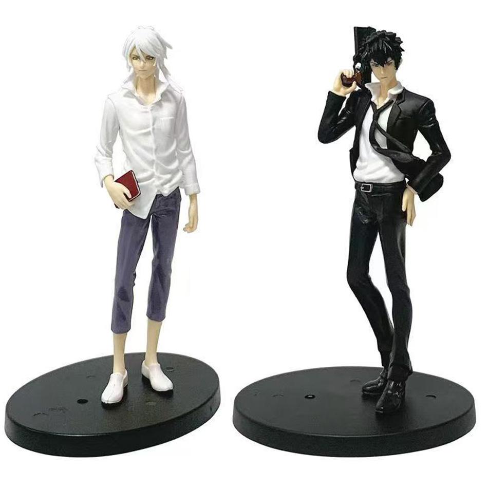 PSYCHO-PASS 18cm Makishima Shougo & Kougami Shin'ya Anime PVC Action Figure Cool Collectible Dolls Desk Ornament