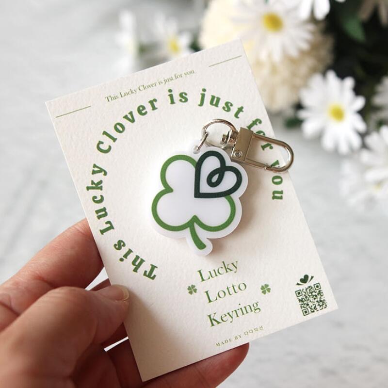 (Single Item) Lucky Lotto Number Draw NFC Keyring 2 Types Lotto key ring only