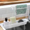 Kitchen Sinks Soap Sponge Organizer Holder Telescopic Sink Shelf Drain Rack Storage Basket Kitchen Gadgets Accessories