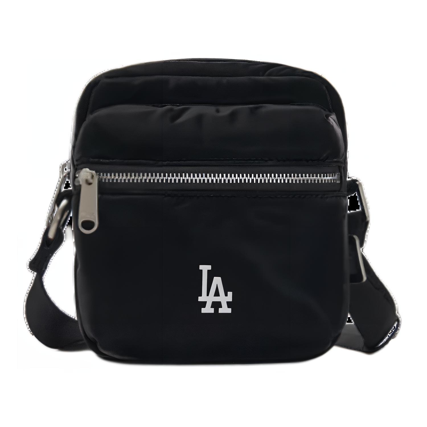 MLB Casual Fashion Polyurethane Shoulder Bag Unisex bags Black 3ACRM024N-07BKS Black