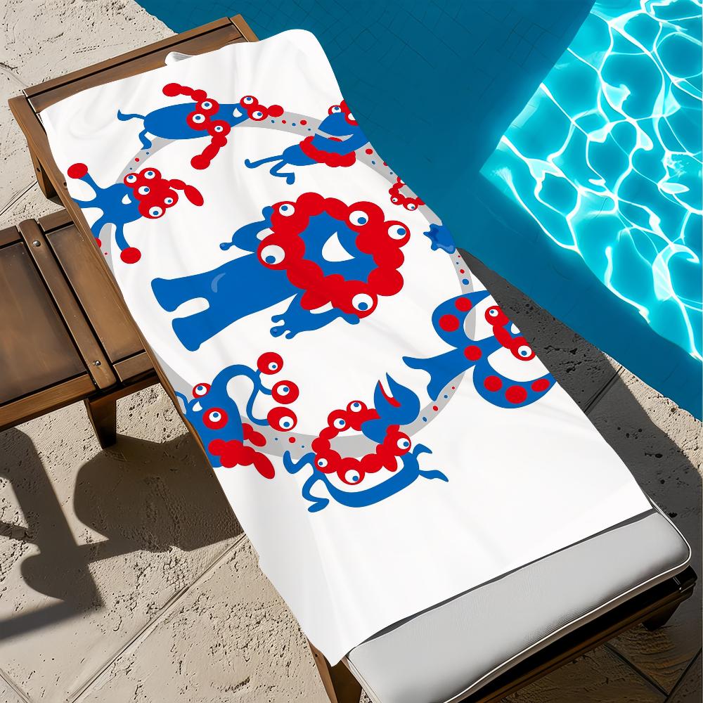 M-Myaku-cute Towel Gift For Travel Gym Sauna Travel Spa Shower Camping Quick Dry Sports Beach Towels Soft M-myaku Pool