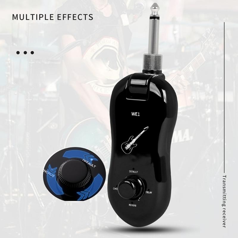 3,5 GHz Kabelloses Gitarrensystem Gitarren-Sender Empfänger Wiederaufladbare Batterie Kabellos Digitales Gitarren-Kabelloses System