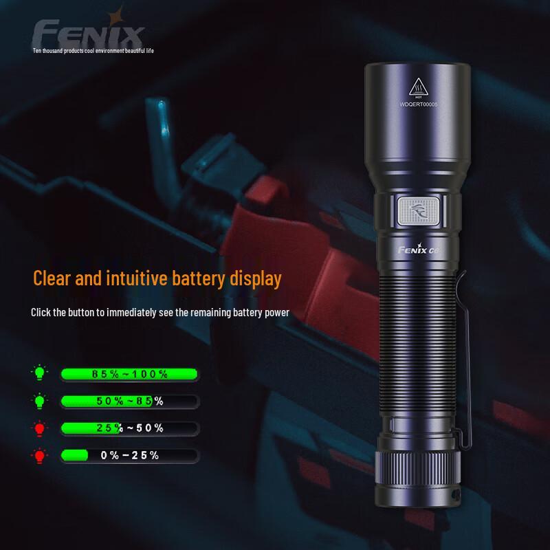 FENIX C6 V3.0 High-Power Rechargeable Flashlight