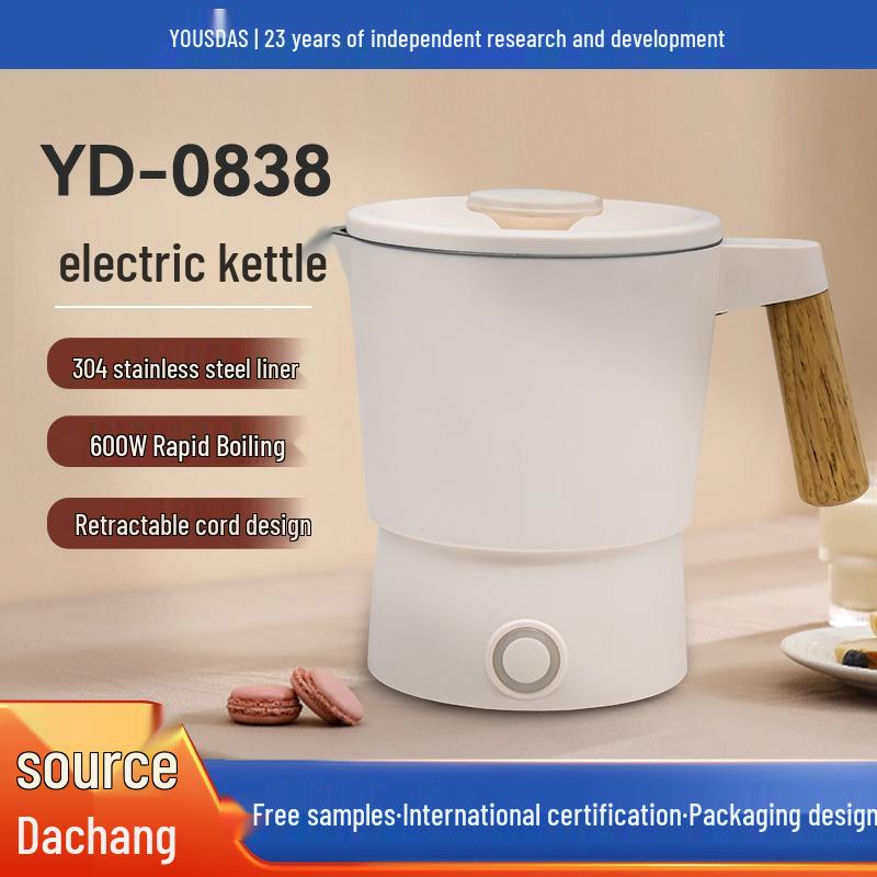 European Standard 2L Stainless Steel Electric Kettle, Anti-scald, 304 Certified.
