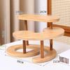 Solid Wood Tiered Display Stand for Jewelry, Ornaments, Snacks & Succulents