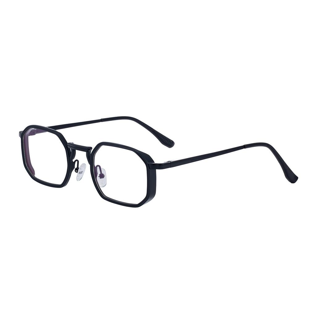 JYL TS Men's Retro Square - Metal-Temple Sun-Protective Shades KSL-98347