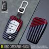 Carbon Fiber Car Key Cover Fob Case Shell for Hilux Corolla Avensis Prado Fortuner RAV4 CHR Camry Highlander REIZ Crown
