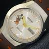 JAPAN VINTAGE ORIENT AUTOMATIC 46941 MENS SILVER COLOR DIAL WATCH A700163-5 R201-a700163