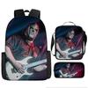 Plecak na Halloween Ciężki Metal Rock Slipknot Plecak z Nadrukiem Cyfrowym Torba na Ramię Piórnik