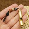 Brass Whistle High Decibel Portable Outdoor Whistle Hiking Camping Life-Saving Whistle Referee Training Whistles Outdoor Gadgets