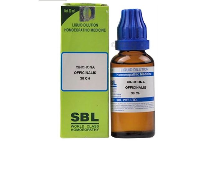 

SBL Cinchona Officinalis Dilution 30 CH 30 ML