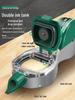 Hand-Crank Wooden Ink Marker, Drop-Resistant Line Tool for Construction Layout