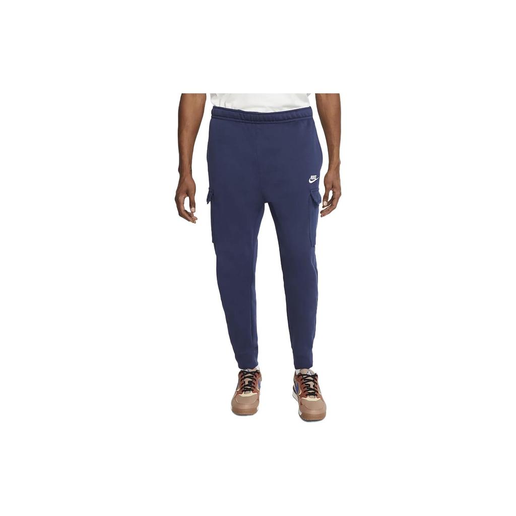 New Nike Knitted Sweatpants Men Blue CD3129-410