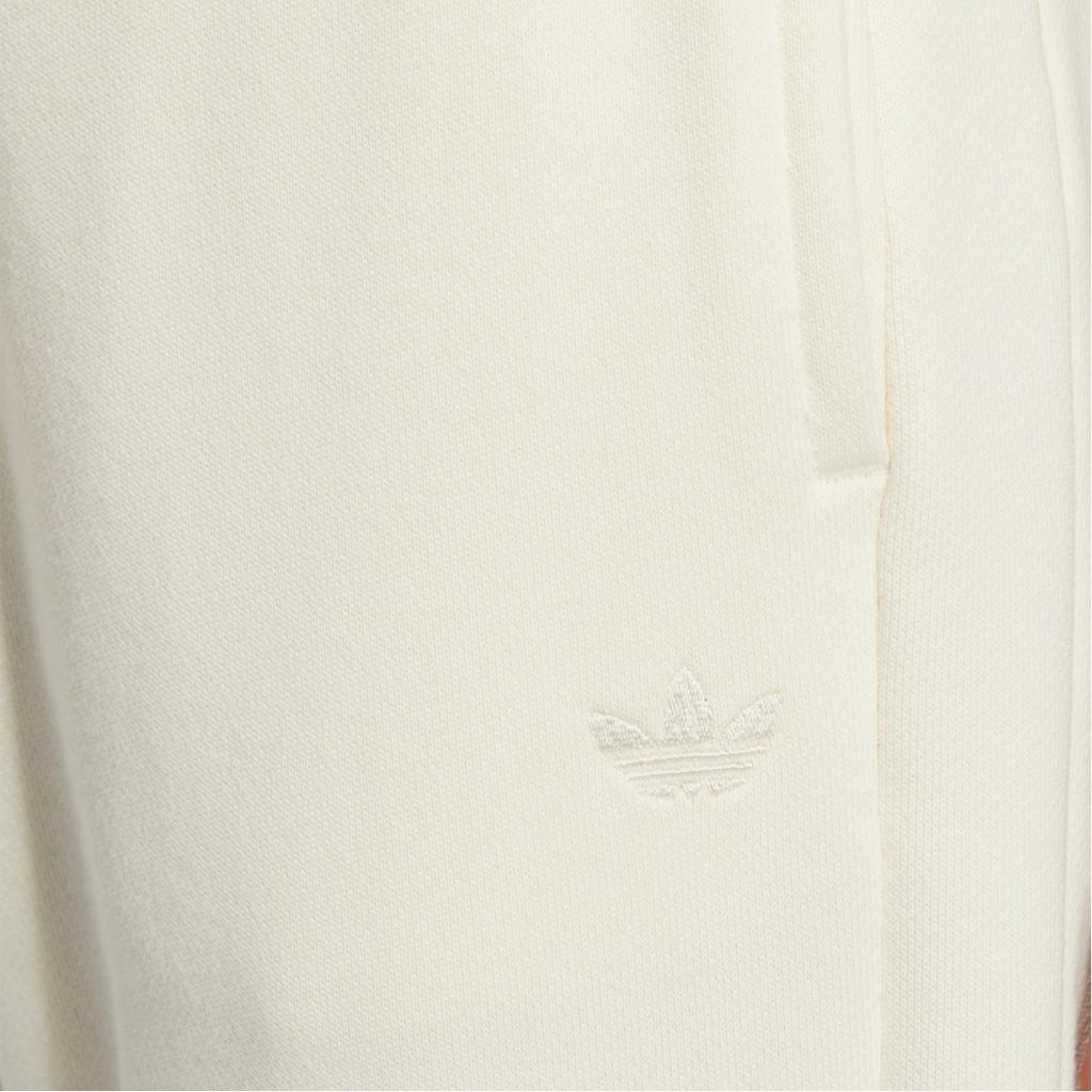 Adidas Originals Solid Color Drawstring Cuffed Sweatpants Women Bottoms Off-White IC8134