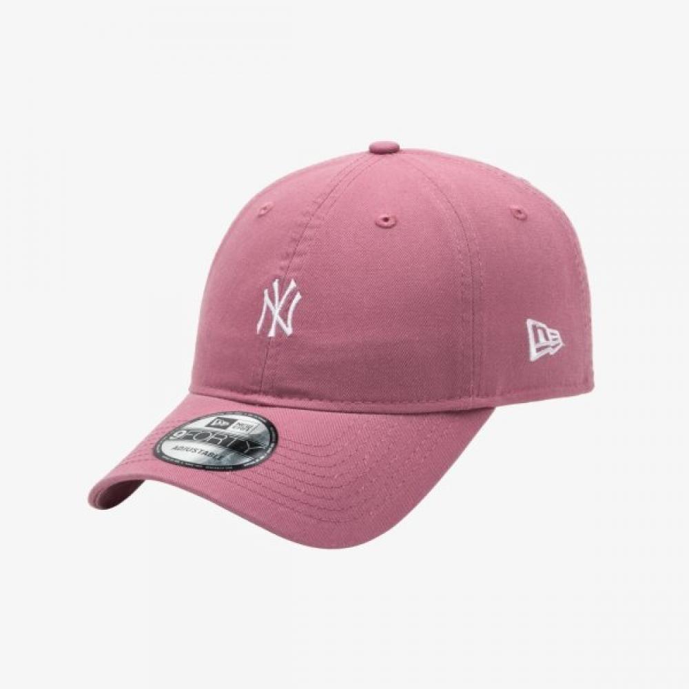 New Era Mlb Mini Logo Unstructured Ballcap Cassis RED/OSFM