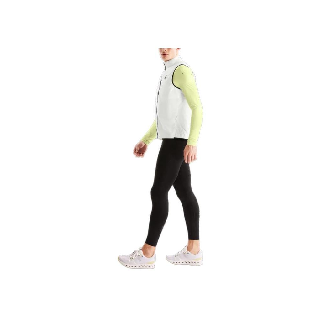 Gilet Antivento Color Block Comodo alla Moda Caldo Gilet da Corsa Uomo Gilet Bianco 1MD10480462