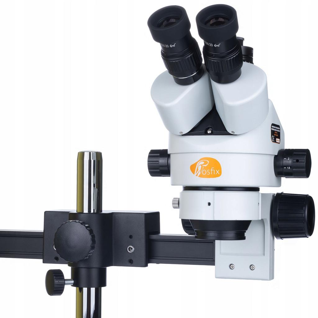 Rosfix Mikroskop Stereoskopowy Trinokularowy Pavo Pro MSPP-T-UDMS1 – Zakres Powiększenia 7x-270x | Oświetlacz 56xLED | Soczewka 0,5x