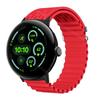 Soft Silicone Loop Strap for Google Pixel Watch 3 45mm Ocean Sports Band for Google Pixel Watch 3 45mm Men Breathable Bracelet