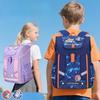 Boys and Girls Science Cloud Pressure-Reducing Backpack for Grades 3-6, Wear-Resistant, Large Capacity, Lightweight Primary School Backpack