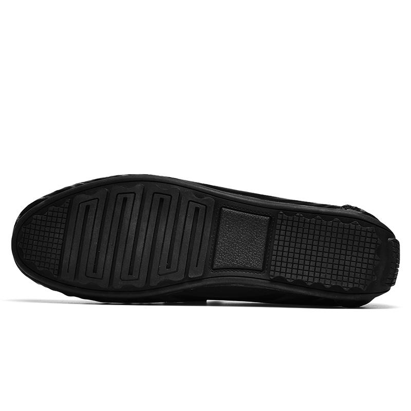 Fashion Men's Breathable Slip on Casual Shoes Flats Business Outdoor Driving Shoes Classic Leather Loafers for Men Walking Shoes