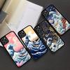 Kanagawa Great Wave Anime Phone Case For Iphone 16 15 14 13 12 11 Pro Max Plus Shockproof TPU+PC Hard Case