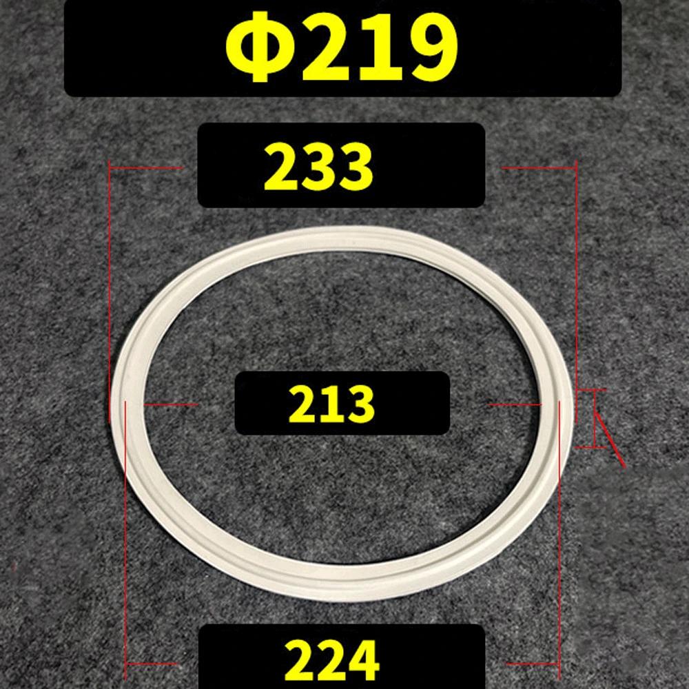 White EPDM 38 51 63 76 89 102-219mm 1.5" -8" Tri Clamp Seal Gasket Acid and Alkali Resistant