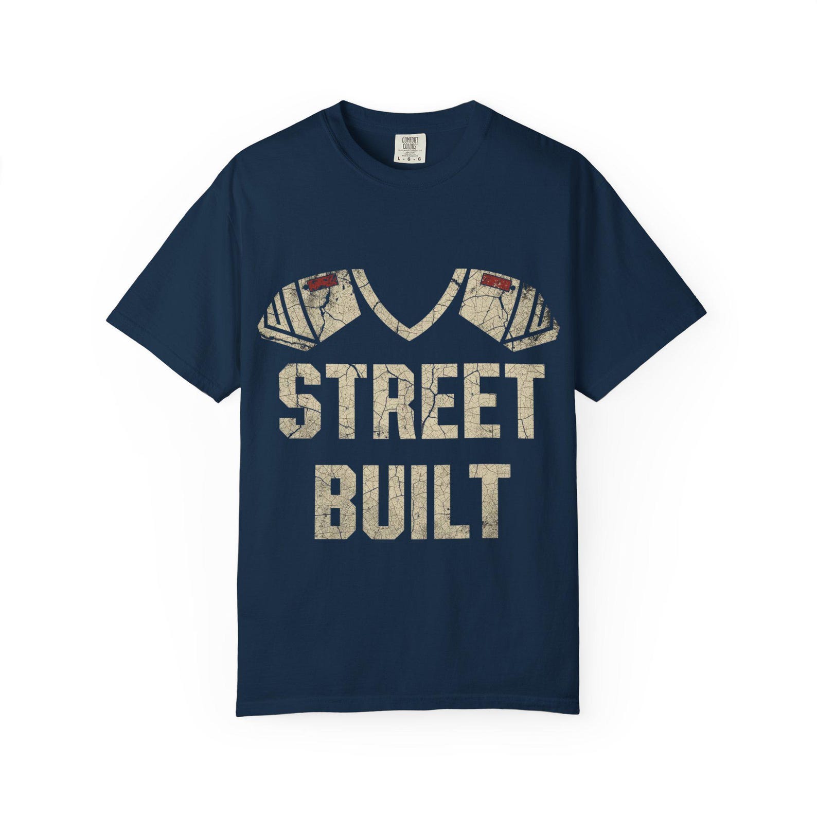 Street Built T-shirt | Urban Camo Football Jersey Graphic 4XL