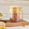 Large Capacity Sealed Seasoning Jar Push Type Salt Seasoning Box Sugar and Salt Container  for Home
