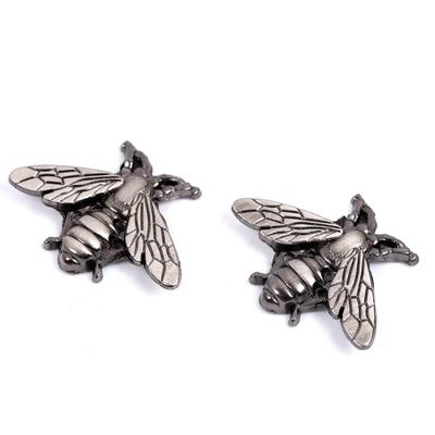 New Men Metal Suit Collar Pin Bee Small Fresh Retro 1pc Brooches  Delicate Jewelry
