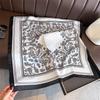 New Paisley Print Scarf for Women Square Hijab Soft Satin Neck Tie Female Fashion Decoration Headscarf 70*70cm Kerchief