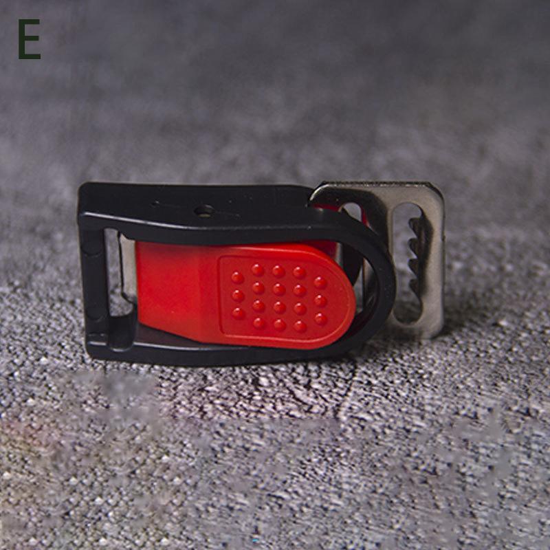 10styles Helmet Lock Safety Quick-release Buckle Quick Professional Chin Strap Buckle Adjustable Helmet Accessories