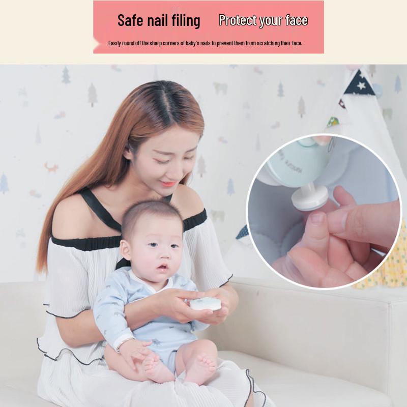 Children's and Elderly Electric Nail Trimmer and Polisher
