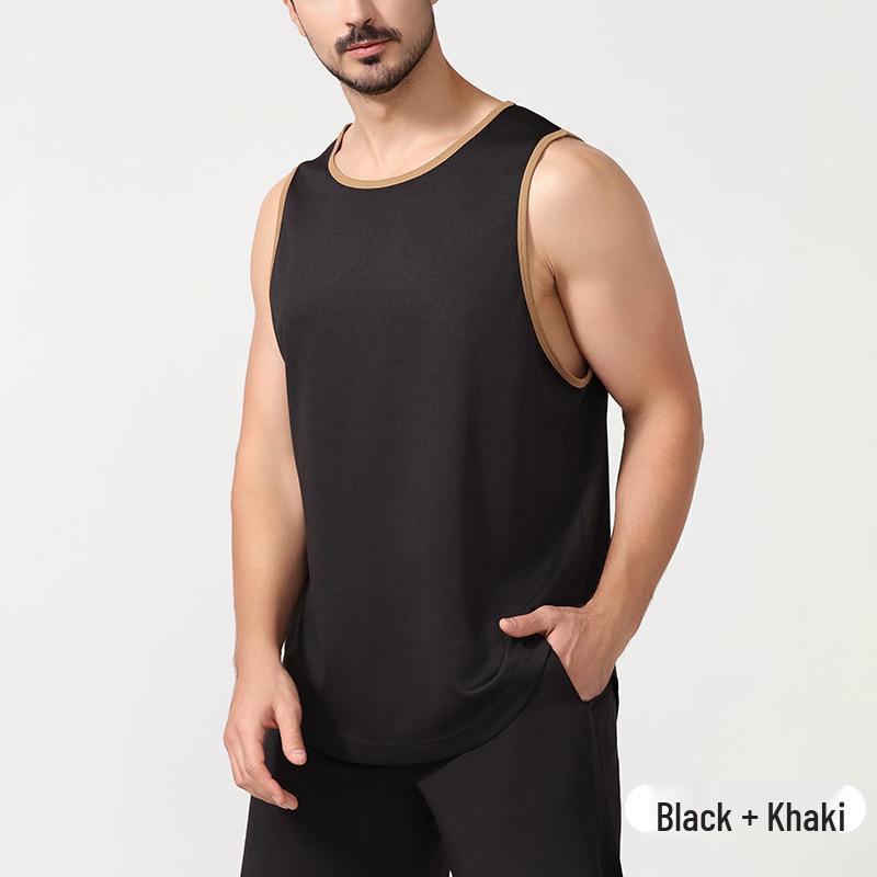 Men's Quick-Dry Summer Fitness Vest: Plus Size, Loose Fit for Running and Basketball