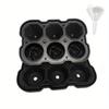 Premium Silikon Diamant Rose Eiswürfel 6 Diamant Rose Eiswürfelform Lebensmittelqualität Silikon Whiskey Eiswürfelbehälter für Bar Büro Cocktail