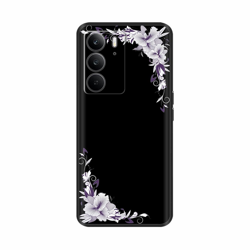 For OPPO Realme 14X Case Lovely Cartoon Butterfly Phone Case Soft Cover For Realme 14X 5G Case RMX5020 Silicone Shockproof Coque