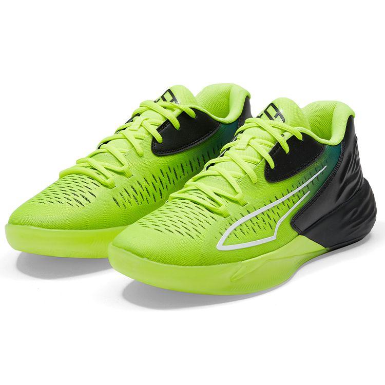 Puma Stewie 1 Quiet Fire Fashion Comfortable Shock Absorption Non-Slip Wear-Resistant Low-Top Basketball Shoes Unisex sneaker 378255-01(S-BOX)