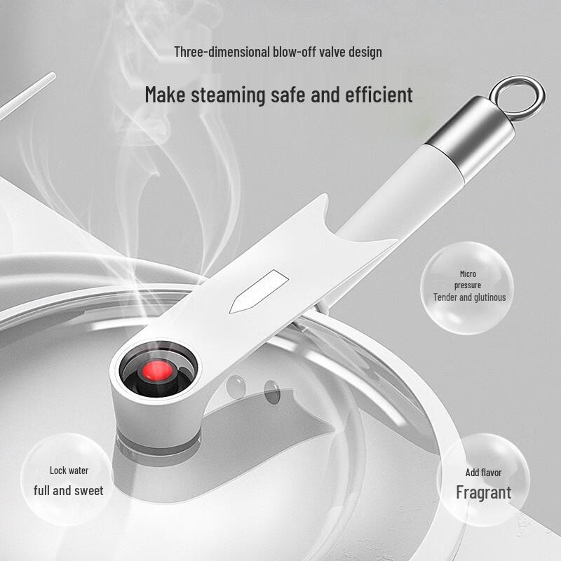 Royalstar 32cm Refined Iron Non-Stick Micro-Pressure Wok