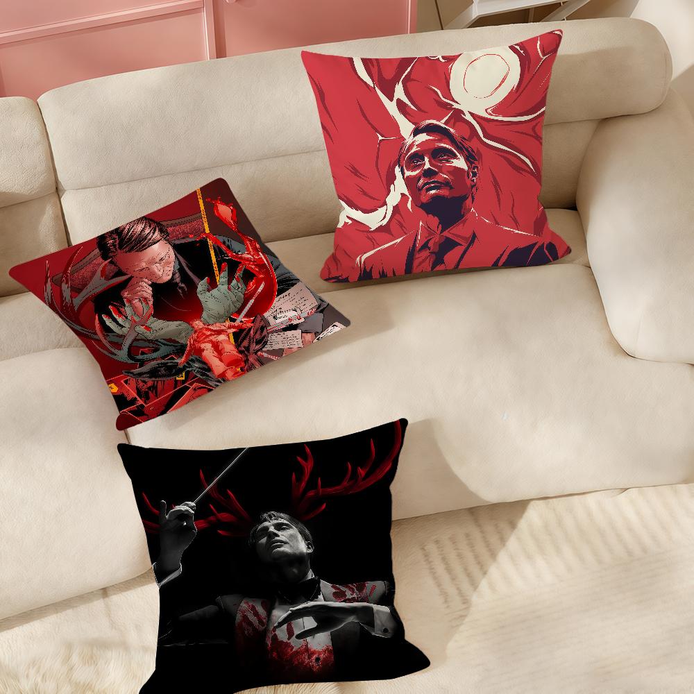 HHannibal Hot TV Pillow Case Suitable For Bedrooms Living Rooms Cars Home Decoration