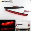 2PCS For VW Transporter T5 Red LED Rear Bumper Reflector Light Caravelle / Multivan (Pre-facelift) 12-16 Fog Lamp Running Lights
